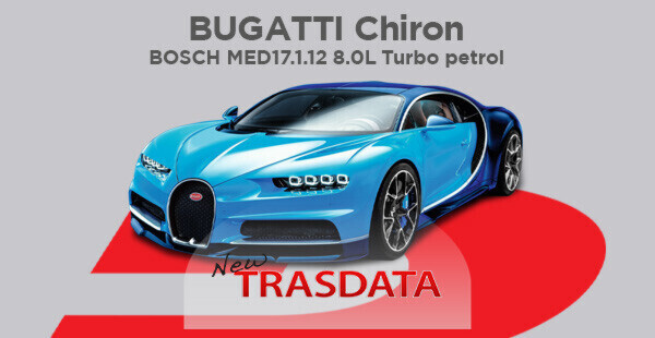 Bugatti Chiron: beyond the boundaries of the ordinary with New Trasdata