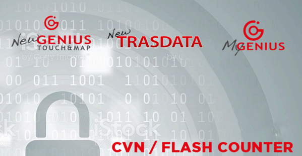 CVN/FLASH COUNTER BLOCK with New Genius, My Genius and New Trasdata