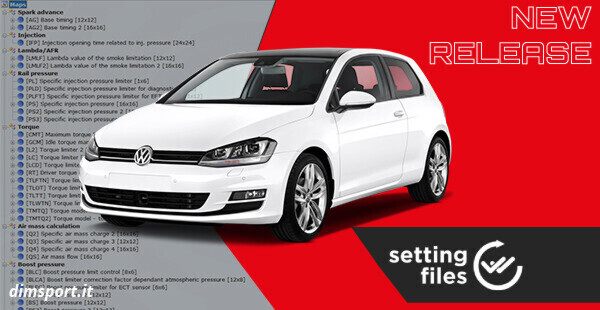 Setting Files Update for Delphi DCM6.2V ECUs