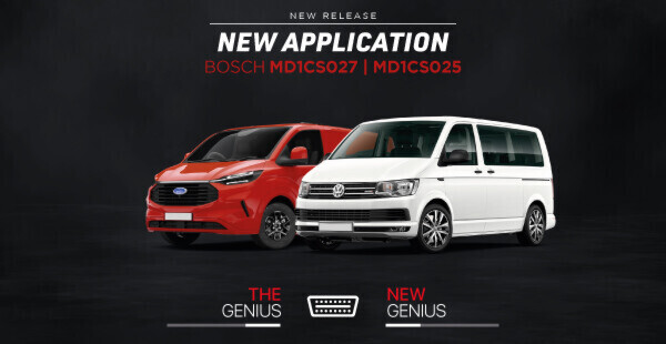 New serial protocol – latest-generation BOSCH MD1xxx