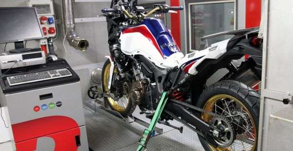 Africa Twin CRF 1000 improved by Rapid Bike