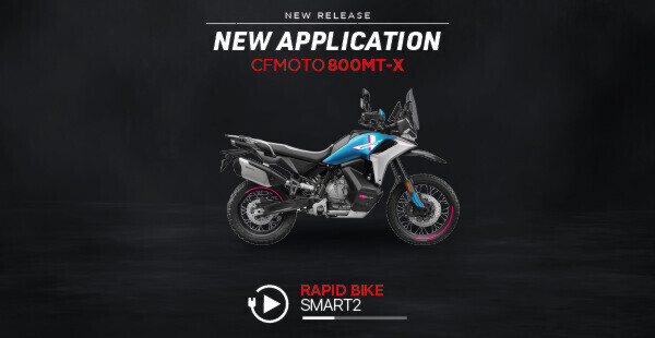ALL TERRAIN ADVENTURE:  A “NEW” CFMOTO 800MT-X WITH RAPID BIKE SMART2