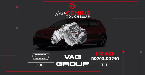 TEMIC DQ200 and DQ250 : you can now work also on the MQB variant with New Genius!