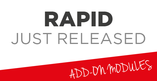 RAPID JUST RELEASED 3/2019