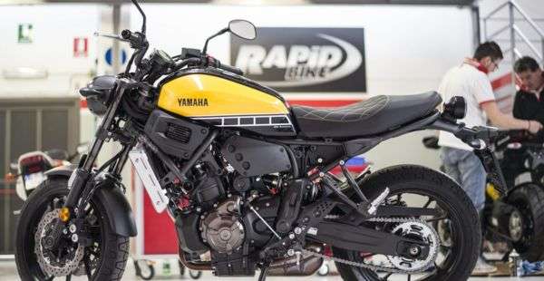 YAMAHA XSR 700, another spicy scrambler thanks to Rapid Bike