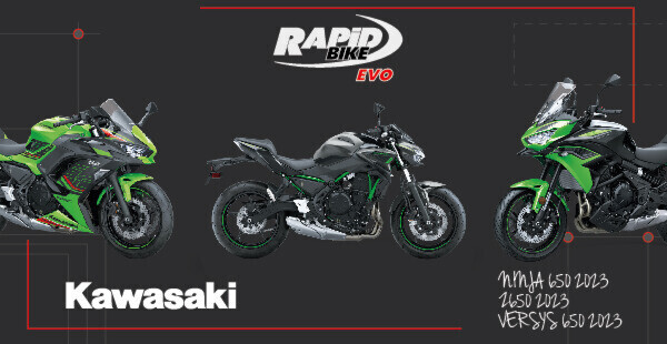 2023 SUPERNAKED Z650, 2023 SUPERSPORT NINJA 650 AND 2023 VERSYS 650 ADVENTURE TOURER GETTING TOGETHER AT RAPID BIKE HOME