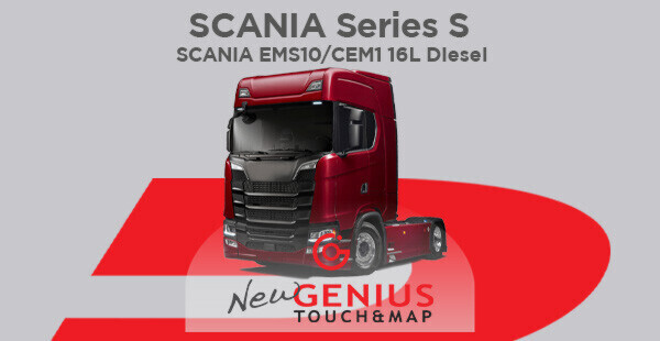 Read and write the EMS10/CEM1 control unit of the new Scania Series S with New Genius